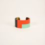 Jewelry - Cuff in buffalo hoof and two-tone lacquer - L INDOCHINEUR X RIVÊT