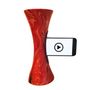 Speakers and radios - Natural Red Marble Mango Wood Enclosure - COCOONME