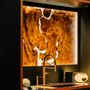 Kitchen splash backs - Thousand year old Kauri splashback - KAURIDESIGN