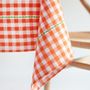 Linge de table textile - Nappe Kahlo Orange - MAISON DÎNETTE