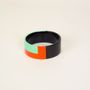 Jewelry - Buffalo hoof and two-tone lacquer bracelet - L'INDOCHINEUR PARIS HANOI
