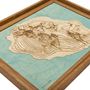Decorative objects - Topographic map of La Réunion - BOILISÉ