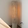 Table lamps - Magwe XL natural rattan column lamp - PAGAN