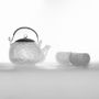 Accessoires thé et café - Théiére pelote blanche en pâte de verre Instant Thé - MARIE FLAMBARD
