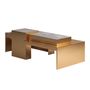 Coffee tables - Square Center Table - PORUS STUDIO