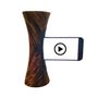 Enceintes et radios - Enceinte "Loupe" au bois de manguier - COCOONME