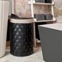 Paniers à linge - Dubai Leather Laundry Basket - ADJ STYLE