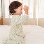 Children's bathtime - Green constellations pyjama - CHARLIE DANS LES ETOILES