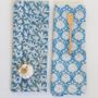 Kitchen linens - Colorful handprinted Kitchen towels - ROZABLUE