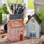 Decorative objects - Ceramic houses for tealight - IB LAURSEN