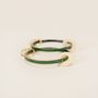 Jewelry - Large and small lacquered hoop earrings  - L INDOCHINEUR X RIVÊT
