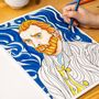 Children's arts and crafts - Vincent van Gogh - Coloring Book - TODAY IS ART DAY