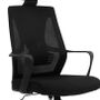 Office seating - Kanab office chair - fabric and velvet - chrome steel frame - VIBORR