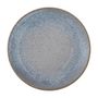 Everyday plates - Paula Plate, Blue, Stoneware - BLOOMINGVILLE