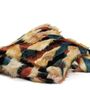 Throw blankets - Plaid heart pillow\" OSLO\ " - JOE AND JOY