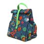 Gifts - Lunchbag Space with Lime Straps - THE LUNCHBAGS