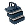 Kitchen utensils - LUNCH BOX WITH HANDLES 2 COMPARTMENTS- GOODJOUR - GOODJOUR
