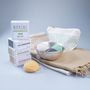 Beauty products - ORGANIC KONJAC SPONGE ENRICHED WITH ALOE VERA - IN A BOX - KARAWAN AUTHENTIC