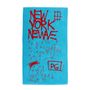 Objets design - Serviette de plage en jacquard New York New Wave Jean-Michel Basquiat - ROME PAYS OFF