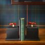 Decorative objects - Bookends with Box and Red Coral Handles - G & C INTERIORS A/S