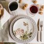 Kitchen linens - Mixed plates new bone collection "Herbarium" - NUVOLE DI STOFFA