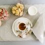 Kitchen linens - Mixed plates new bone collection "Herbarium" - NUVOLE DI STOFFA