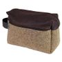 Leather goods - Felt and Leather Toiletry Bag - L'ATELIER DES TANNERIES
