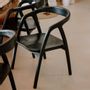 Chaises - Chaise naturelle en bois de teck avec accoudoirs - ANTA - HYDILE