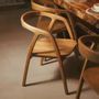 Chairs - Natural teak wood chair with armrests - ANTA - HYDILE