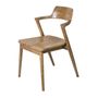 Chaises - Chaise naturelle en bois - HIRO - HYDILE