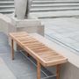 Deck chairs - Sibast OUTDOOR RIB Collection by Morten ANKER - SIBAST FURNITURE