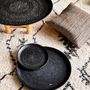Decorative objects - BLACK BRASS TRAY ENGRAVED WITH 'ARABESK' - KARAWAN AUTHENTIC