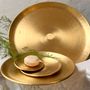 Decorative objects - 'MOON' MINI GOLD SMOOTH BRASS CUP - KARAWAN AUTHENTIC