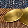Objets de décoration - COUPELLE EN LAITON LISSE DORÉ 'MOON' - KARAWAN AUTHENTIC