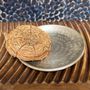 Objets de décoration - MINI COUPELLE EN LAITON ARGENTÉ MARTELÉ ET GRAVÉ 'PALMYR' - KARAWAN AUTHENTIC