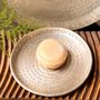Objets de décoration - COUPELLE EN LAITON ARGENTÉ MARTELÉ ET GRAVÉ 'PALMYR' - KARAWAN AUTHENTIC