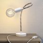 Table lamps - Table Flex, flexible lamp providing diffused light - CREATIVE CABLES