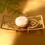 Soap dishes - NAÏRI' SMOOTH BRASS BATHROOM HOLDER - KARAWAN AUTHENTIC