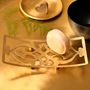 Soap dishes - NAÏRI' SMOOTH BRASS BATHROOM HOLDER - KARAWAN AUTHENTIC