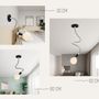 Hanging lights - Creative Flex, wall or ceiling lamp - CREATIVE CABLES