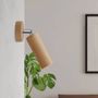 Decorative objects - Fermaluce Tub-E14 wall lamp with adjustable spotlight - CREATIVE CABLES