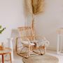 Fauteuils - ALBANE - Fauteuil en rotin avec coussin - HYDILE