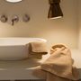 Bath towels - Abby recycled hand towel Dragée 50 X 100 - MAISON VIVARAISE – SDE VIVARAISE WINKLER