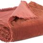 Linge de lit - Édredon uni Fara Sienne 85 x 200 - MAISON VIVARAISE – SDE VIVARAISE WINKLER