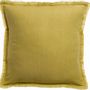 Coussins - Coussin uni Laly Gold 45 x 45 - MAISON VIVARAISE – SDE VIVARAISE WINKLER