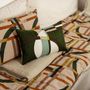 Coussins - Coussin brodé Naël Olive 30 x 50 - MAISON VIVARAISE - SDE VIVARAISE WINKLER