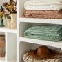 Linge de lit - Jeté de lit Tika Safran 240 x 260 - MAISON VIVARAISE - SDE VIVARAISE WINKLER