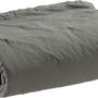 Linge de lit - Jeté de lit Tika Tonnerre 260 x 260 - MAISON VIVARAISE - SDE VIVARAISE WINKLER