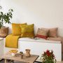 Throw blankets - Recycled Plaid Titou Dragée 140 X 200 - MAISON VIVARAISE - SDE VIVARAISE WINKLER