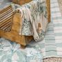 Throw blankets - Zeff Raja printed plaid Multico 135 X 200 - MAISON VIVARAISE - SDE VIVARAISE WINKLER